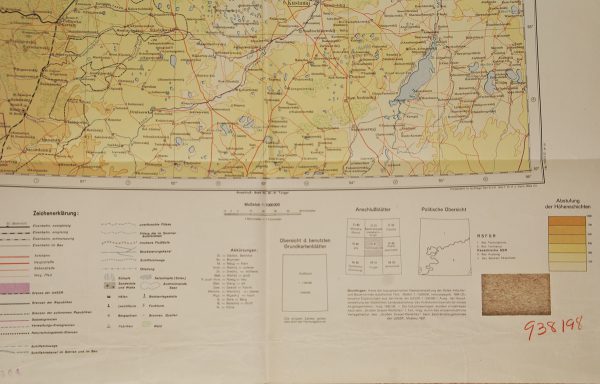 German Russian Front Map - Tscheljabinsk