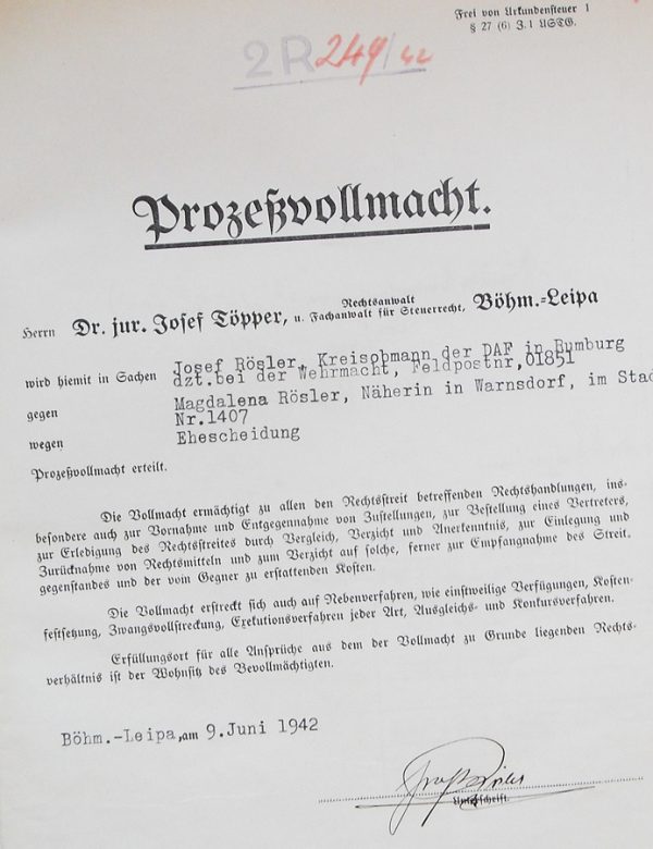 Third Reich Legal Documents