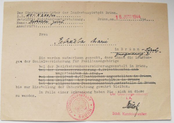 Rare WWII Gestapo documents