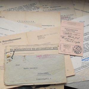 Rare WWII Gestapo documents