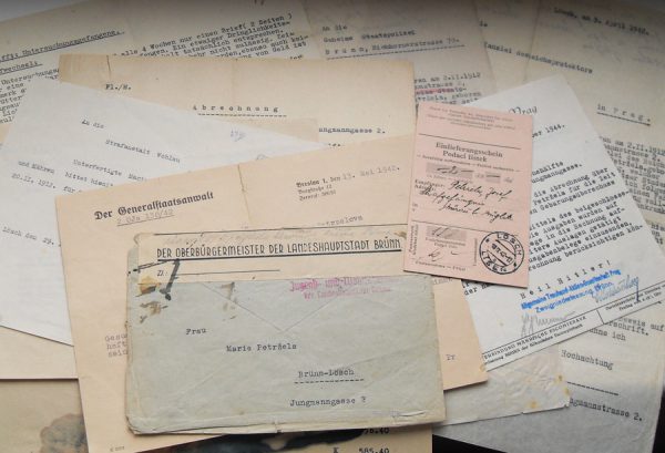 Rare WWII Gestapo documents