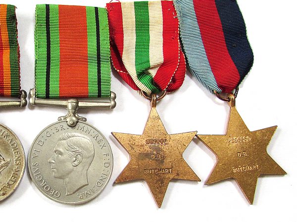 WWII Medals - SA 6th Armoured Div