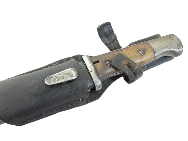 WWII German K98 Bayonet,Scabbard & Frog - Hörster