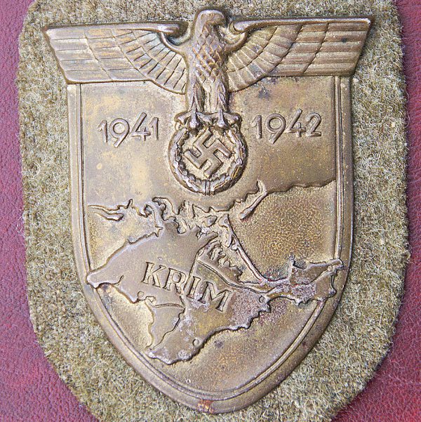 WWII German Krim Shield