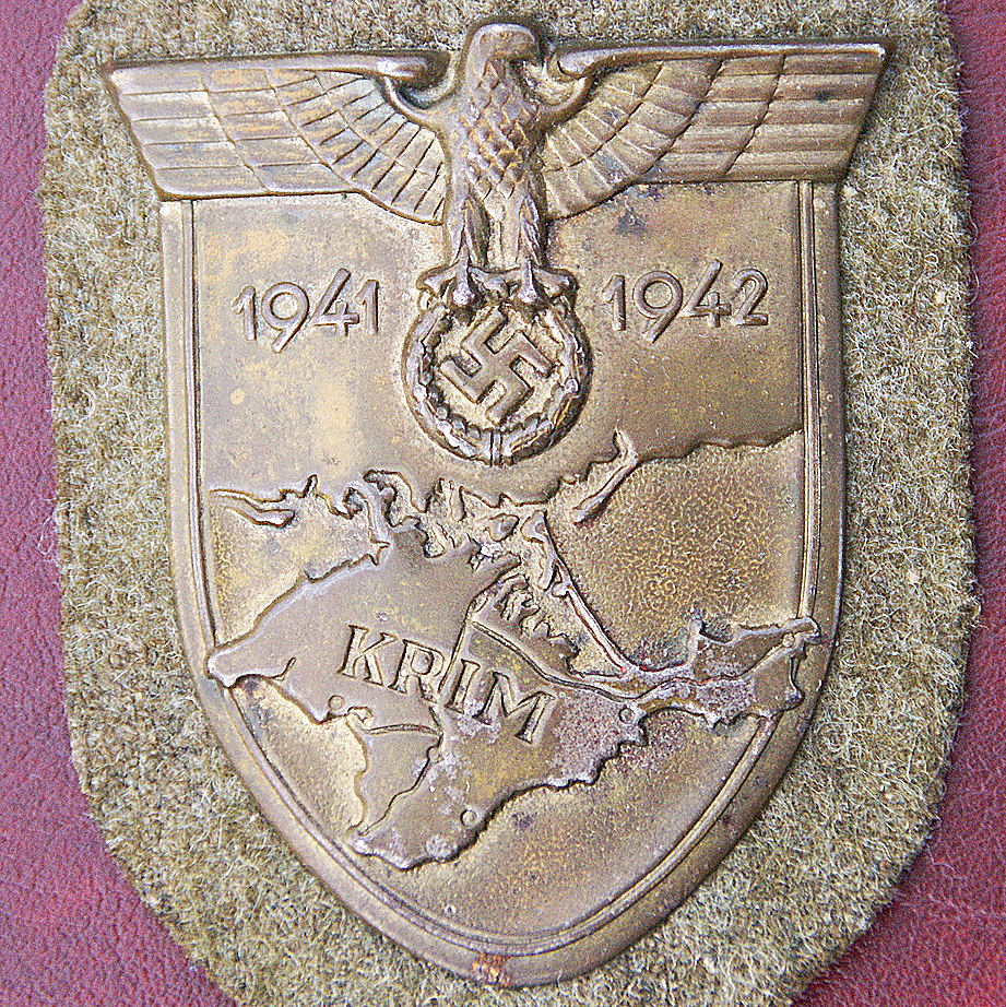 WWII German Krim Shield