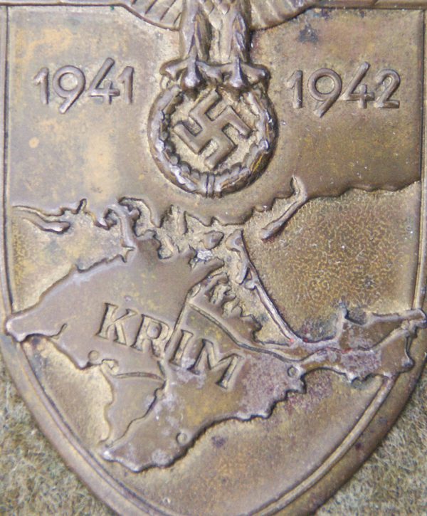 WWII German Krim Shield