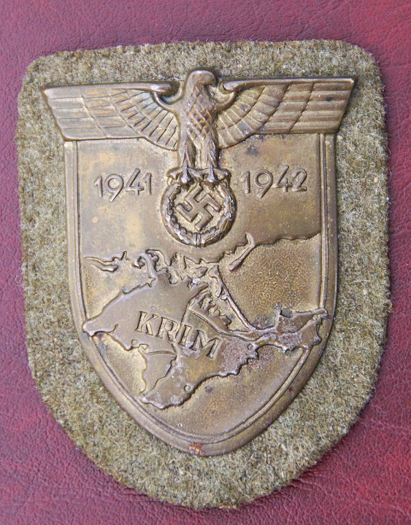 WWII German Krim Shield