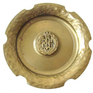 WW1 trench art RFC ash tray