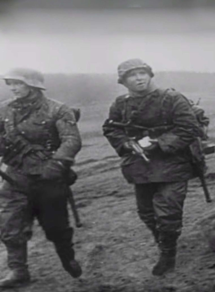 German footage from Battle of the Bulge