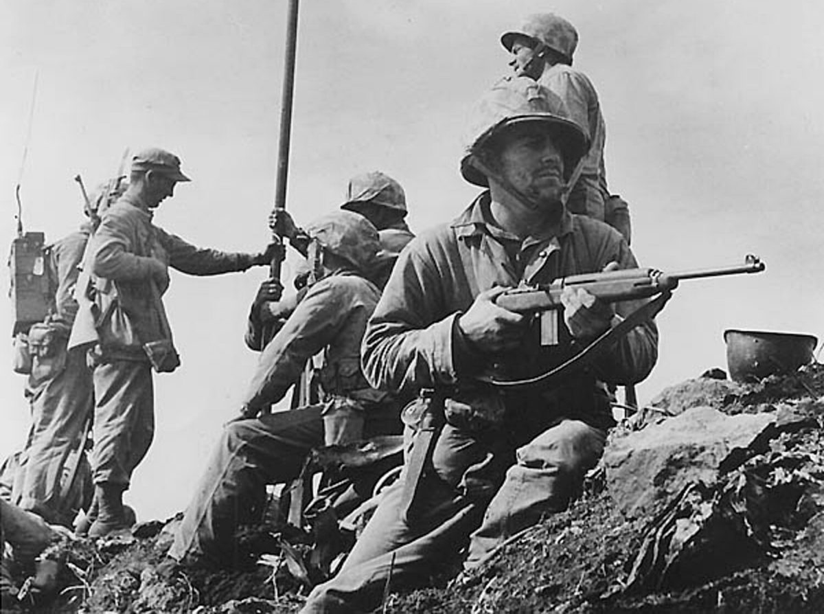 M1 carbine Iwo Jima