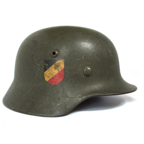 WWII German M35 DD Wehrmacht Helmet