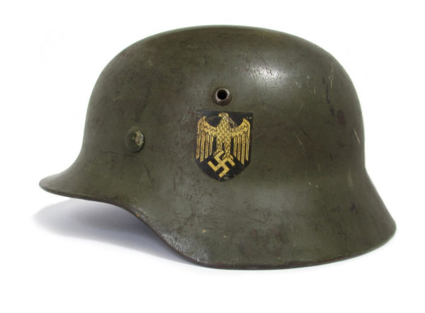 WWII German M35 DD Wehrmacht Helmet