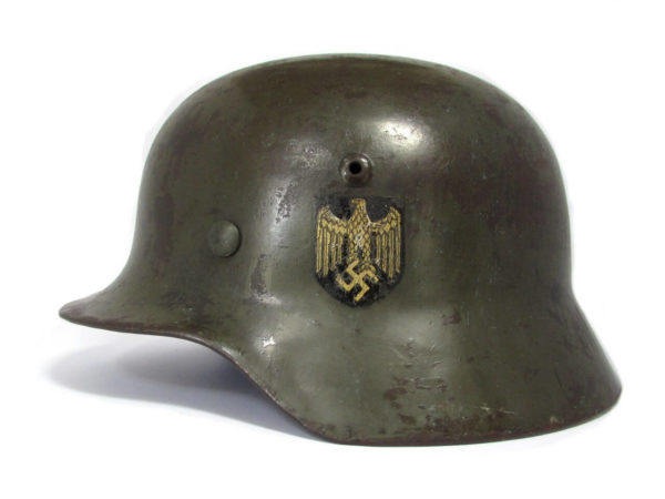 WWII German M35 DD Wehrmacht Helmet