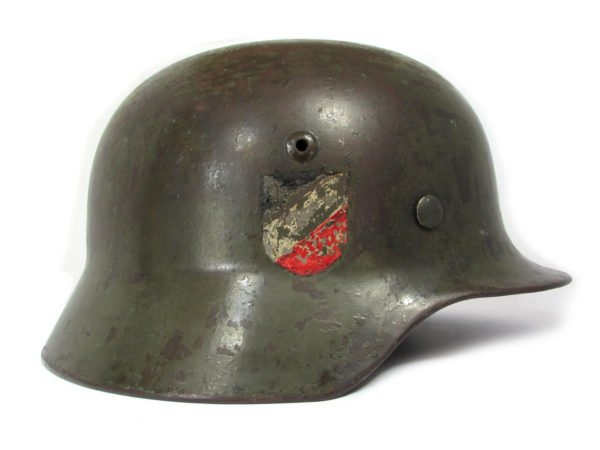 WWII German M35 DD Wehrmacht Helmet