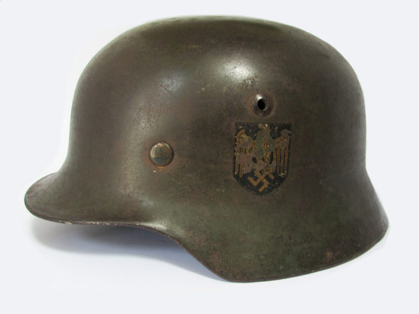 Rare size 70 WWII German M35 Kriegsmarine Helmet