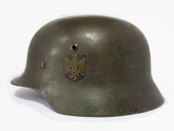 Rare size 70 WWII German M35 Kriegsmarine Helmet