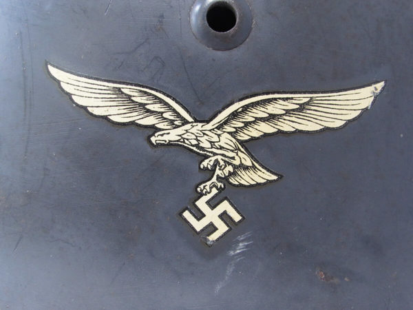 WWII German M35 DD Luftwaffe Helmet