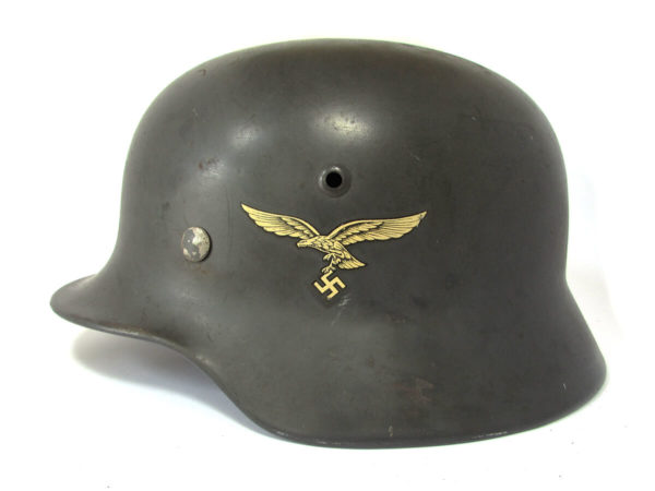 WWII German M35 DD Luftwaffe Helmet