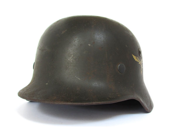 WWII German M35 Luftwaffe DD helmet