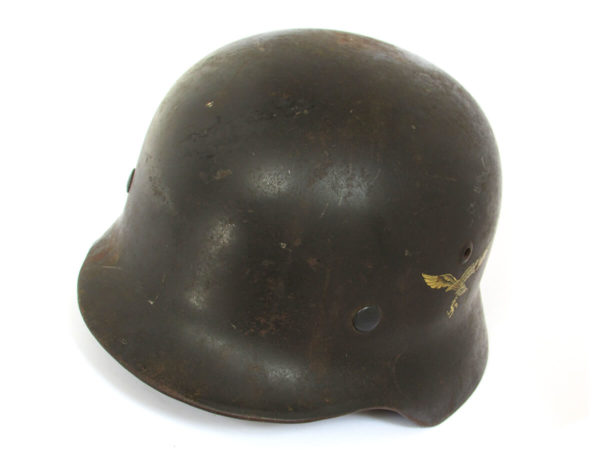 WWII German M35 Luftwaffe DD helmet