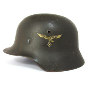 WWII German M35 Luftwaffe DD Helmet