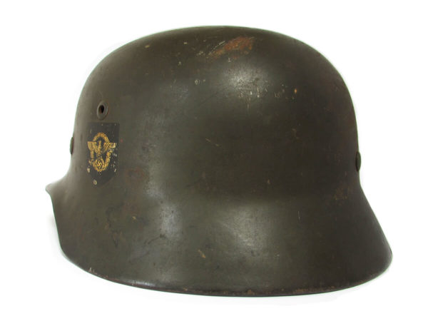 WWII German M35 DD Police Helmet