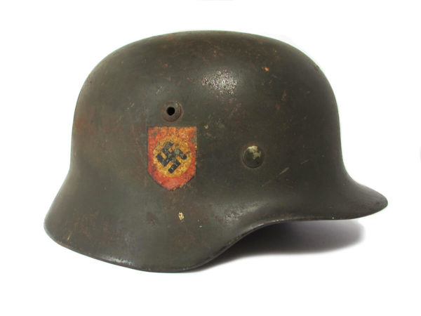 WWII German M35 DD Police Helmet