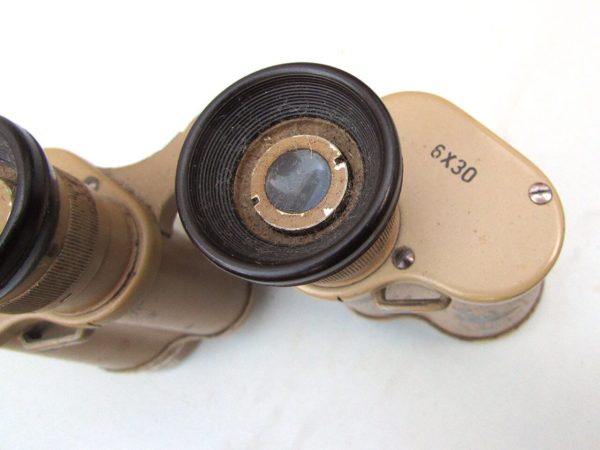 WW2 German 6x30 Dienstglas binculars with case