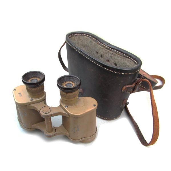 WW2 German 6x30 Dienstglas binculars with case