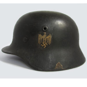 WW2 M40 German helmet EF66