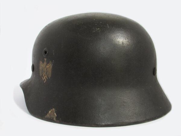 WW2 M40 German helmet EF66