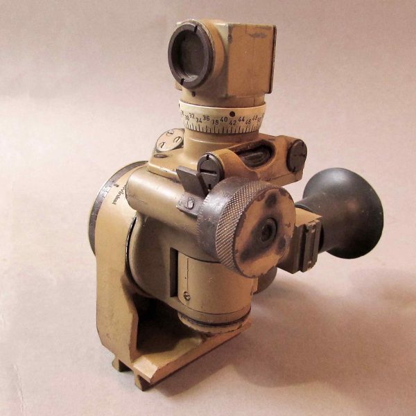 WW2 German MG Z 40 scopes with carrying can