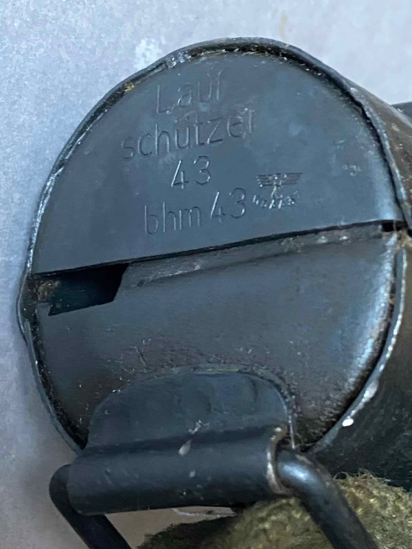 WWII German MG34 Spare Barrel Carrier – Laufschützer 34, “bhm 43”