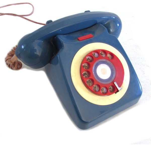 RAF-Coloured Vintage Rotary Phone