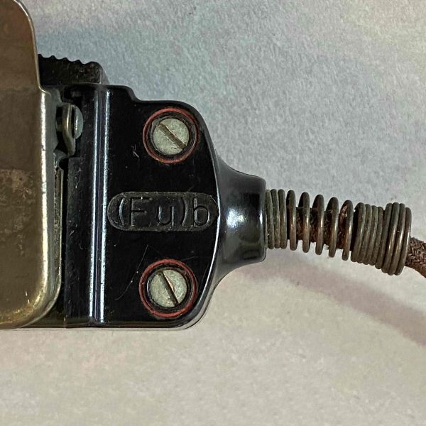 WWII German Wehrmacht Throat Microphone