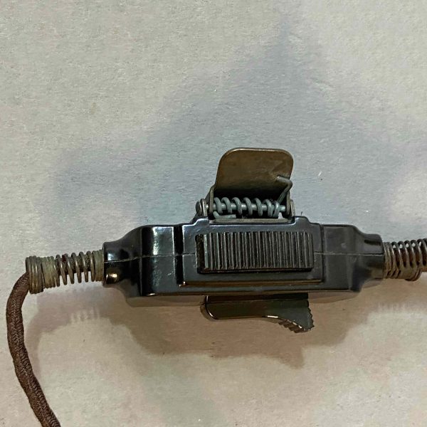 WWII German Wehrmacht Throat Microphone