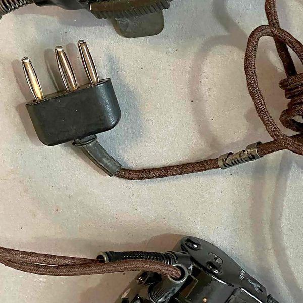 WWII German Wehrmacht Throat Microphone